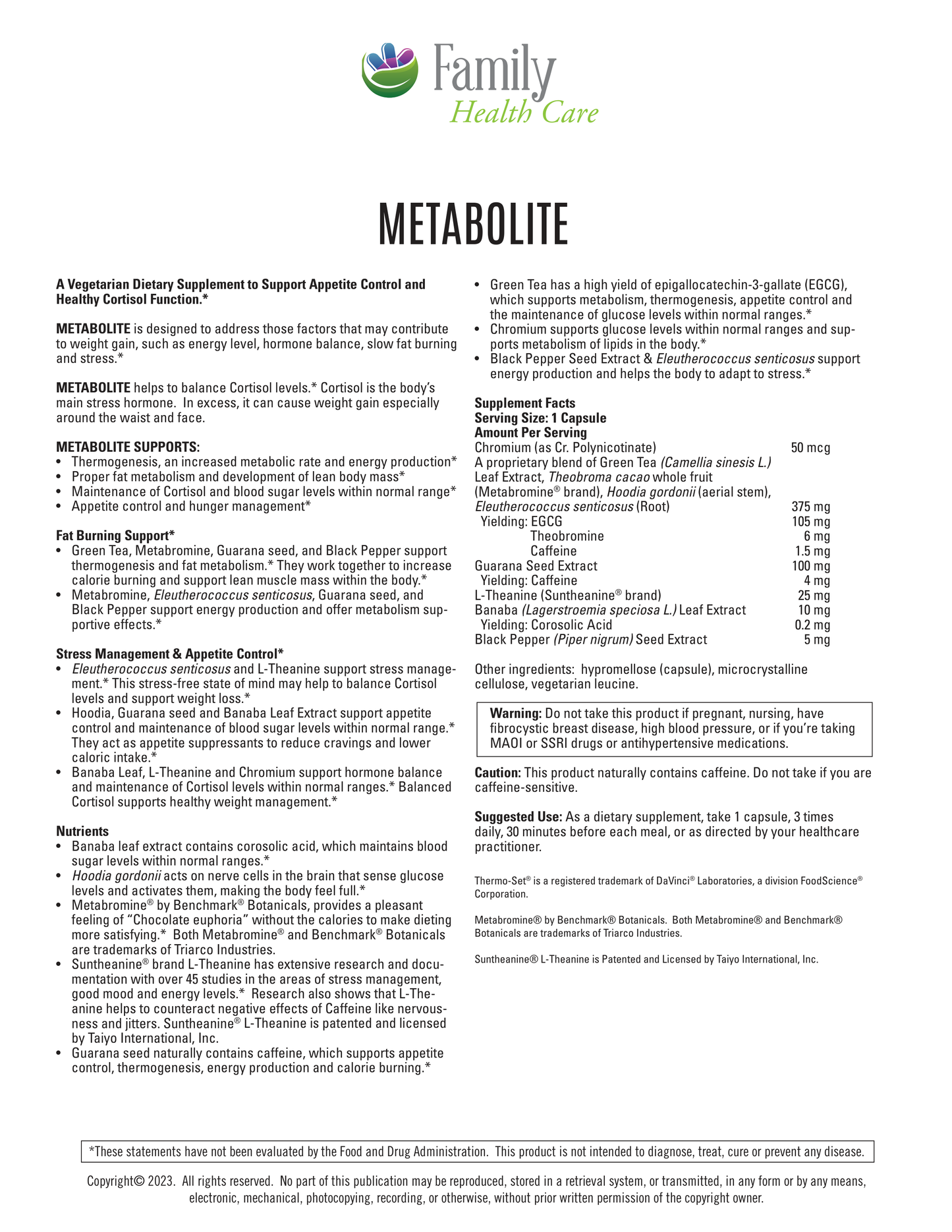Metabolite