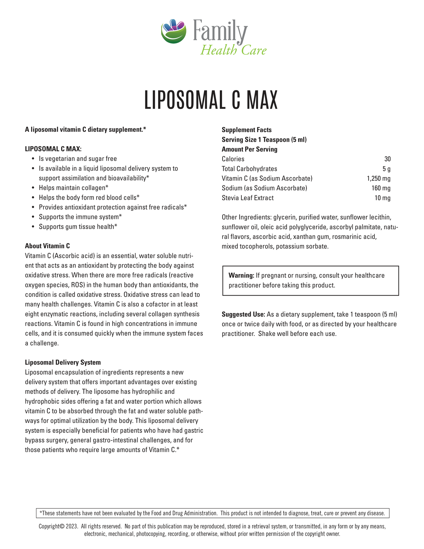 Liposomal C Max